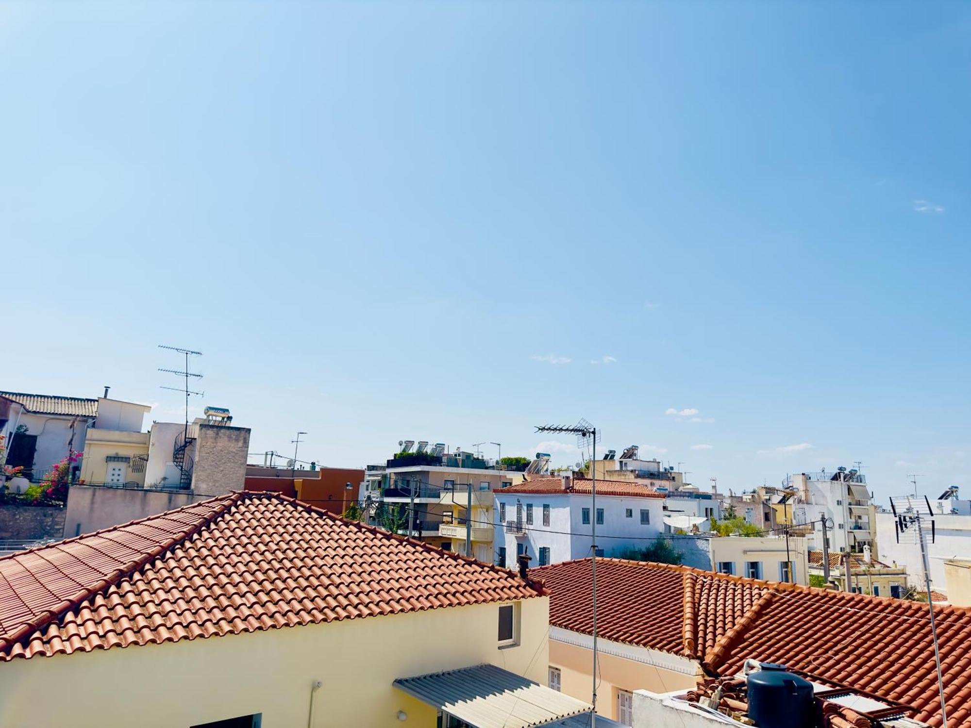 Yuna Penthouse, 100Sqm Private Rooftop Terrasse, Acropolis By Foot アテネ エクステリア 写真