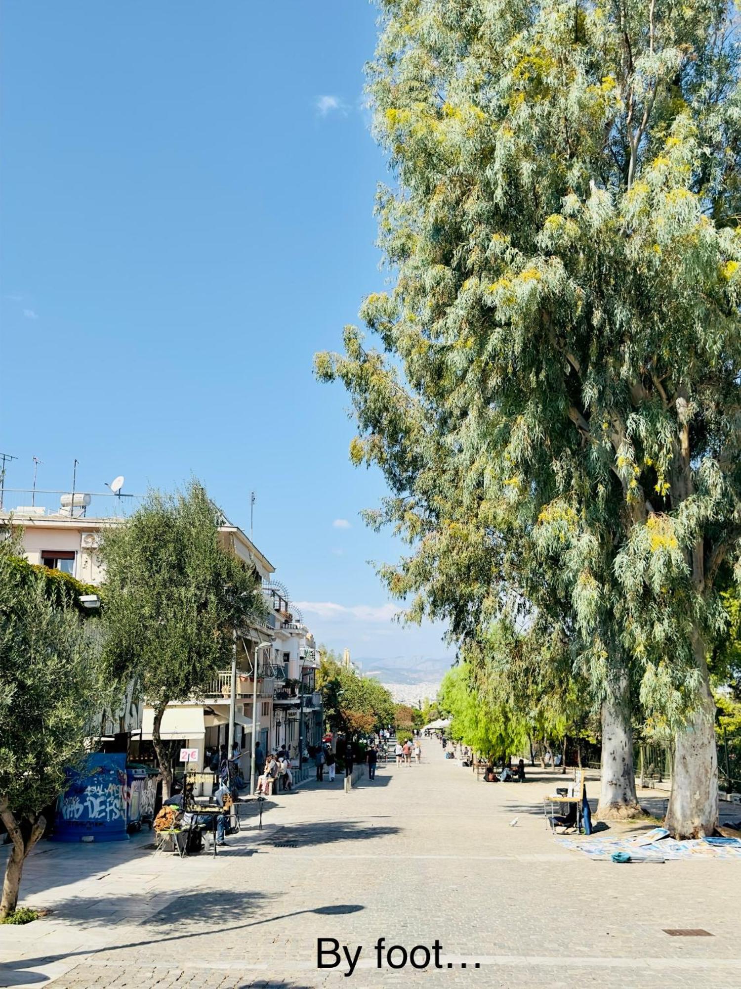 Yuna Penthouse, 100Sqm Private Rooftop Terrasse, Acropolis By Foot アテネ エクステリア 写真
