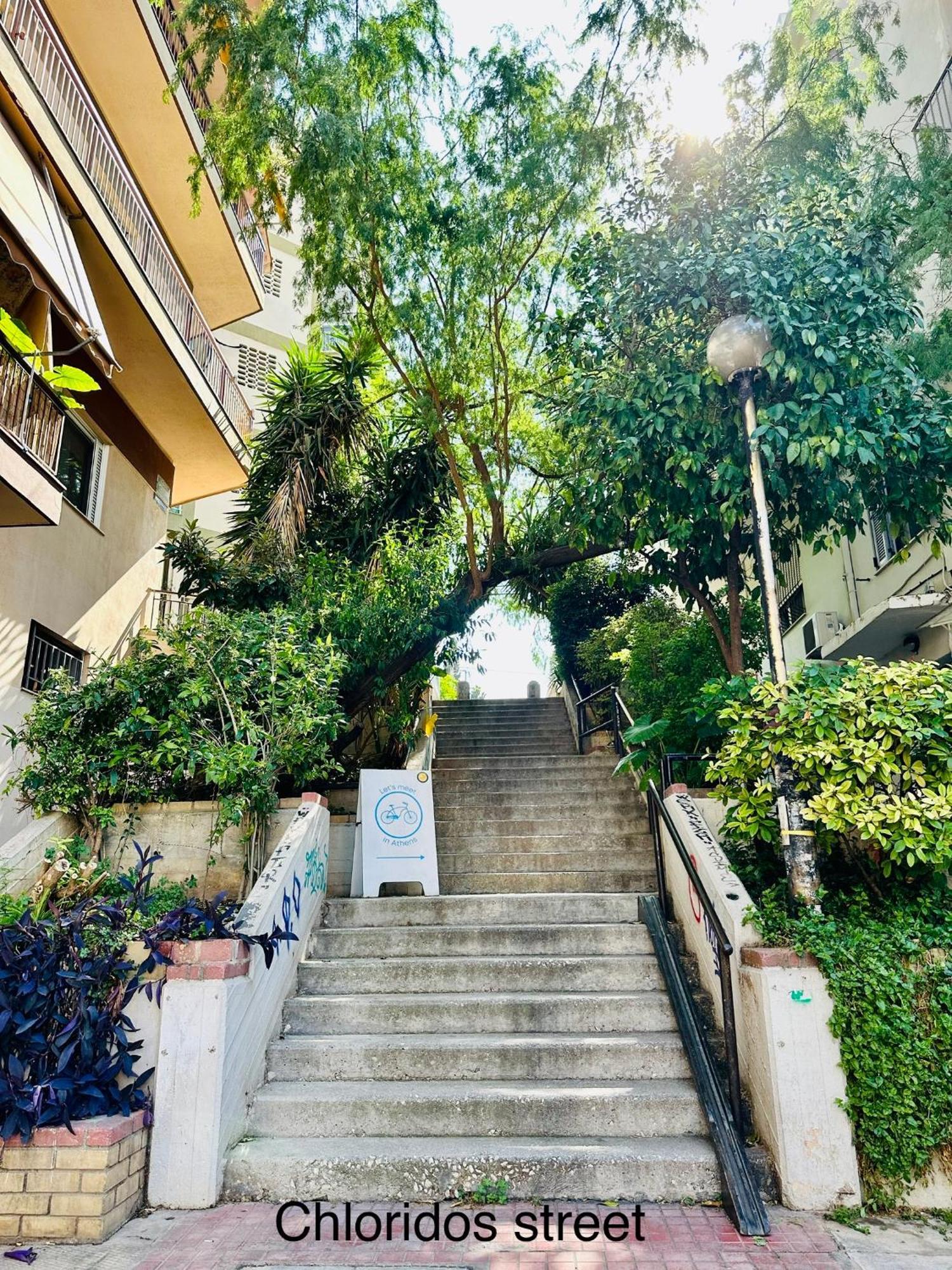 Yuna Penthouse, 100Sqm Private Rooftop Terrasse, Acropolis By Foot アテネ エクステリア 写真